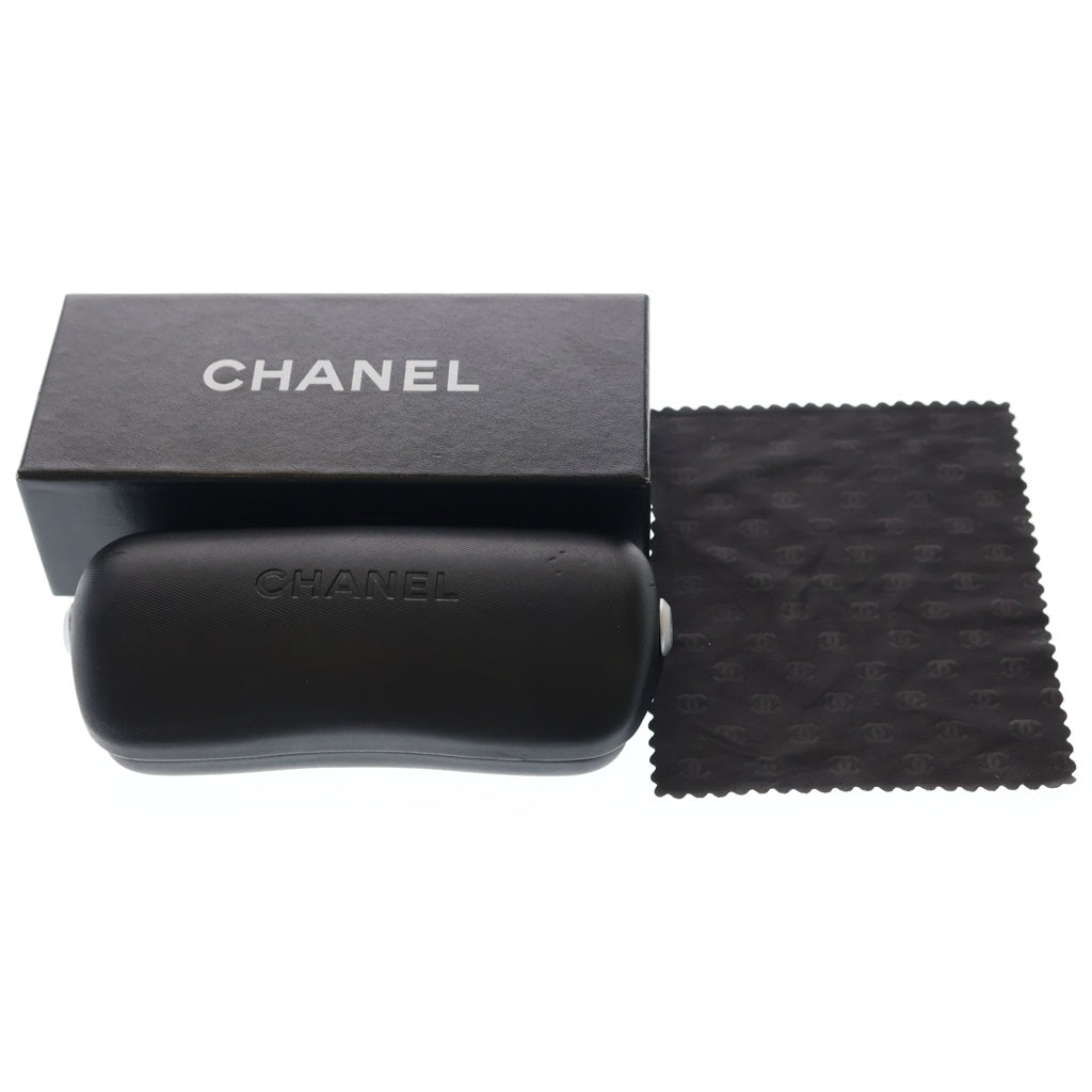 CHANEL(シャネル) 4093-B ラインストーンココマーク カラーレンズ リムレス サングラス アイウェア メガネ ブラウン レディース