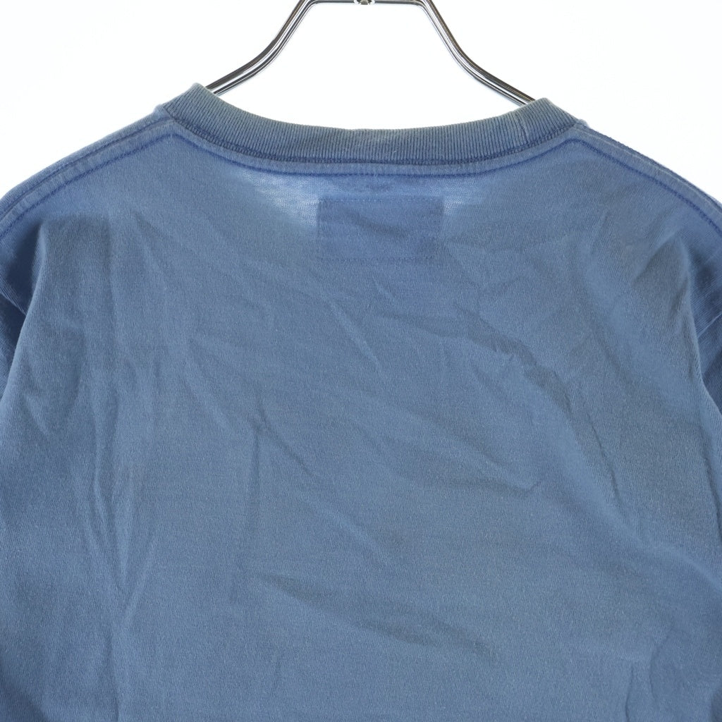 VINTAGE(ヴィンテージ) 90S SEDITIONARIES ORIGINAL EXCLUSIVE COLLECTION CASH FROM CHAOS セディショナリーズ 復刻 3段プリント クルーネック 半袖パンクTシャツ カットソー ブルー