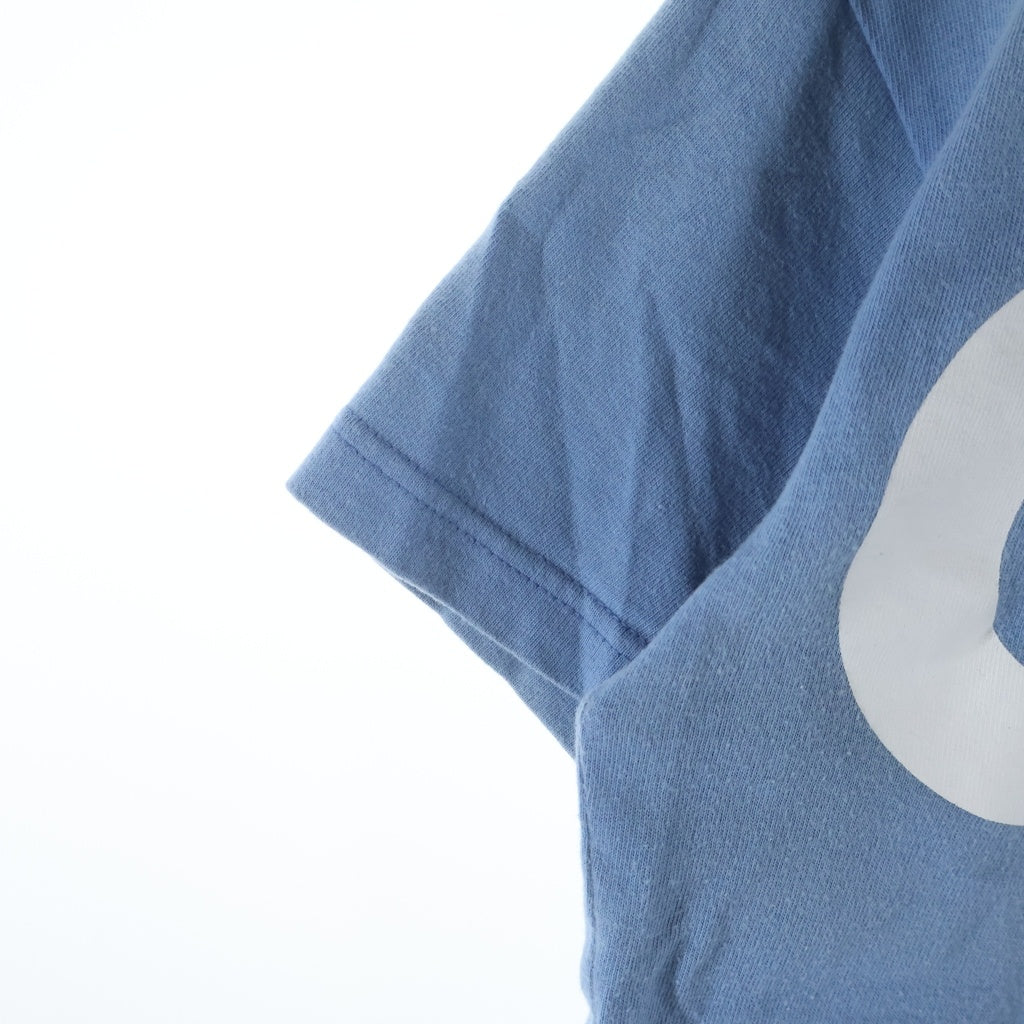 VINTAGE(ヴィンテージ) 90S SEDITIONARIES ORIGINAL EXCLUSIVE COLLECTION CASH FROM CHAOS セディショナリーズ 復刻 3段プリント クルーネック 半袖パンクTシャツ カットソー ブルー