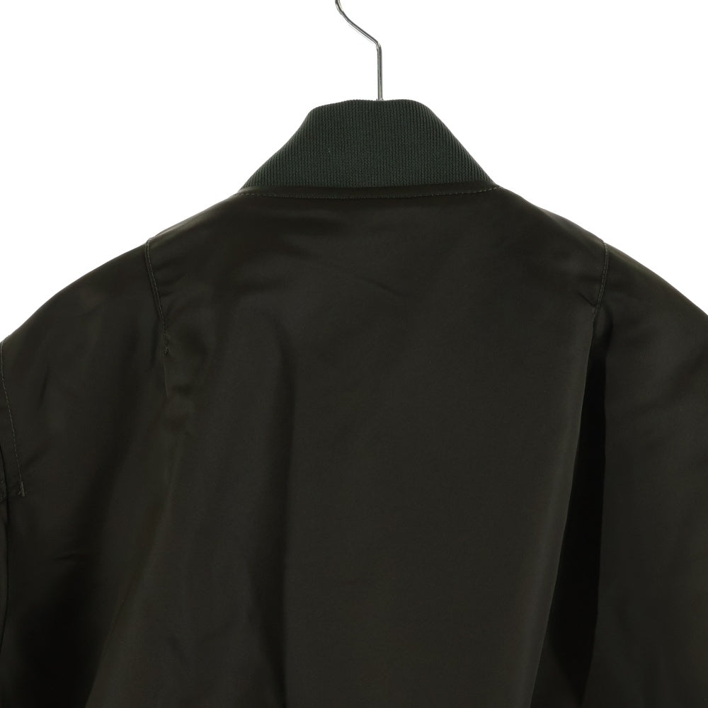 Paul Smith(ポールスミス) ナイロン ジップアップ フライト ボンバージャケット カーキ PY-PH-83635