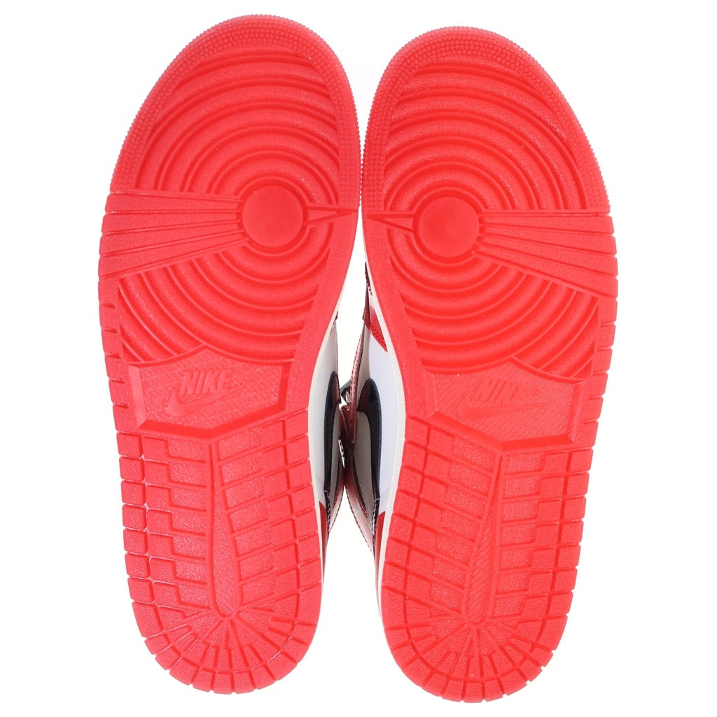 NIKE(ナイキ) AIR JORDAN 1 RETRO HIGH OG エアジョーダン1 レトロ ネクストチャプター ハイカットスニーカー レッド/ホワイト US10/28cm DV1748-601