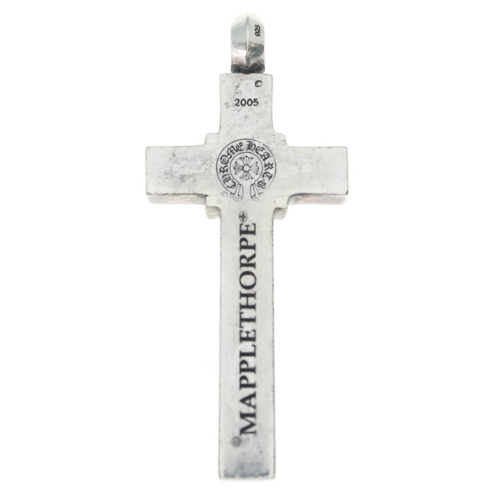 CHROME HEARTS(クロムハーツ) MAPPLE THORPE CRS SML メイプルソープ スモール クロスペンダントトップ シルバー BCA290