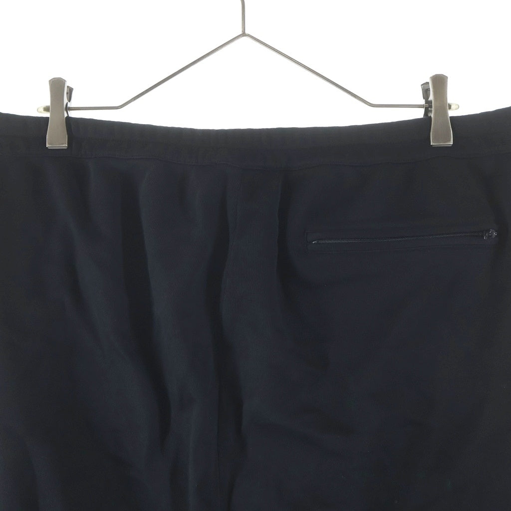 Acne Studios(アクネ ストゥディオズ) コットン ジップポケット ドローストリング サルエルスウェットパンツ ブラック 2HJ166