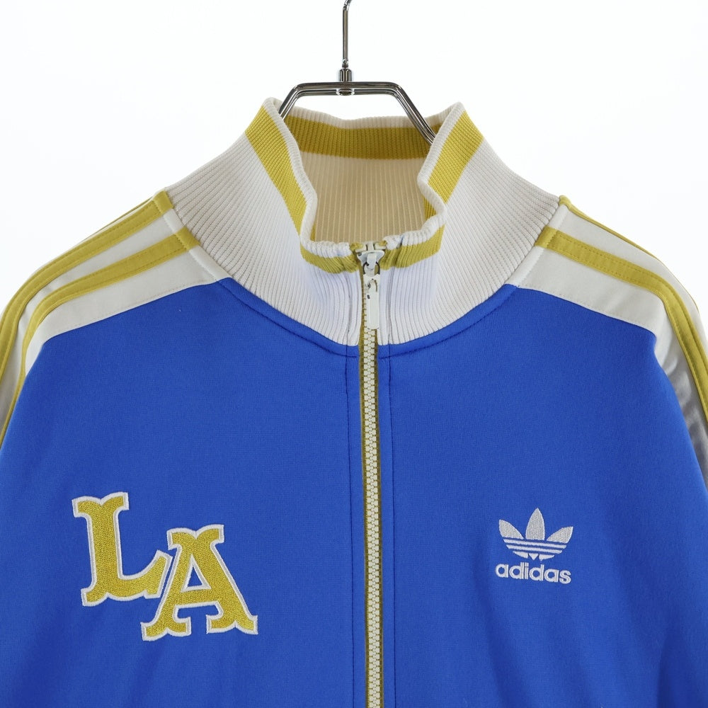 adidas(アディダス) 00S LOSANGELES アディダス ロサンゼルス ロゴエンブロイダリー サイドライン ジップアップ トラックジャケット ブルー 595123
