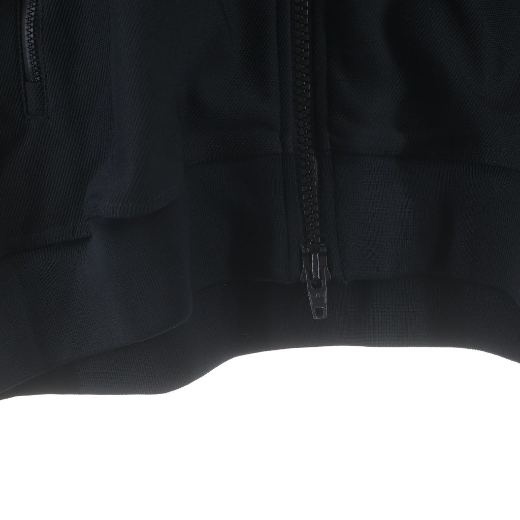 adidas(アディダス) ロゴエンブロイダリー サイドライン オーバーサイズ ジップアップ トラックジャケット ブラック H33502