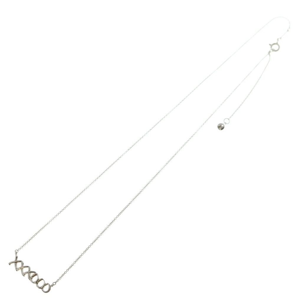 TIFFANY & Co.(ティファニー) LOVE KISS NECKLACE パロマピカソ ラブ&キス ペンダント ネックレス シルバー レディース