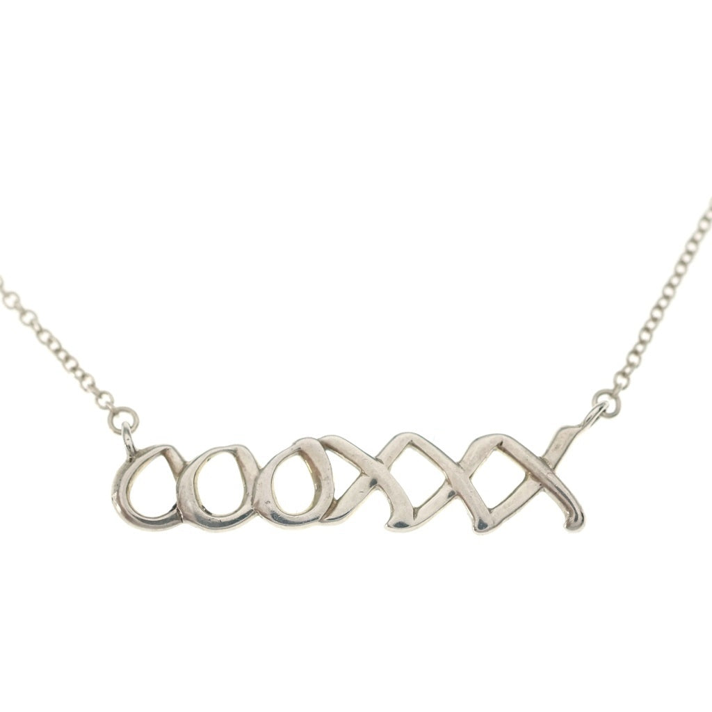 TIFFANY & Co.(ティファニー) LOVE KISS NECKLACE パロマピカソ ラブ&キス ペンダント ネックレス シルバー レディース