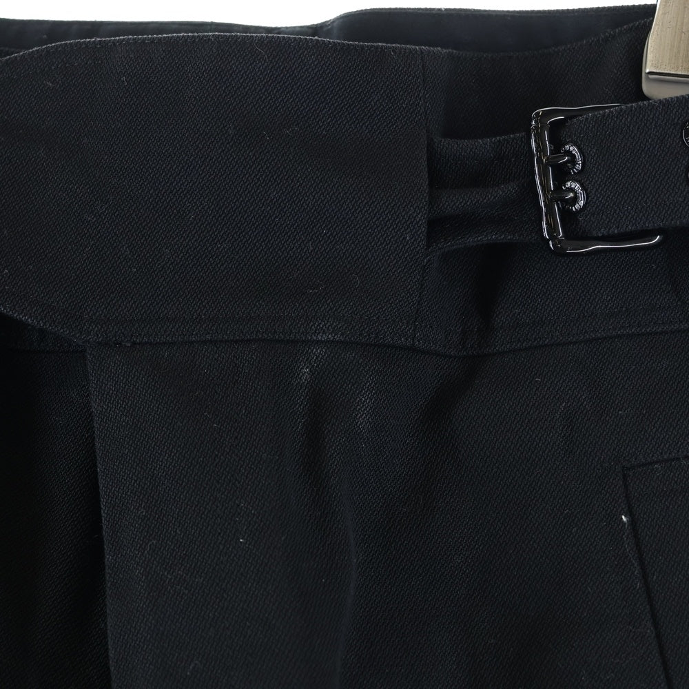 LOUIS VUITTON(ルイヴィトン) 19AW 3Dポケット ジップフライ コットン ワイドカーゴパンツ ブラック RM192 JMB HHP83W