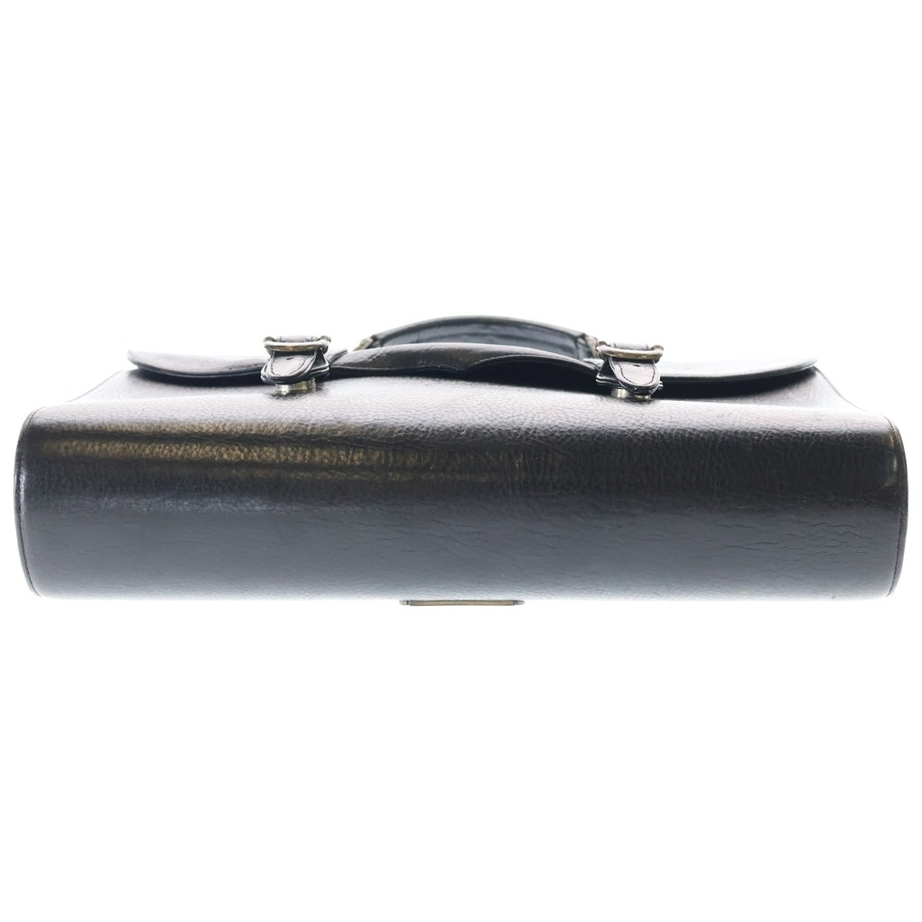 CHROME HEARTS(クロムハーツ) BRIEFCASE ガンスリンガー レザー ブリーフケース ビジネス ハンドバッグ ブラック