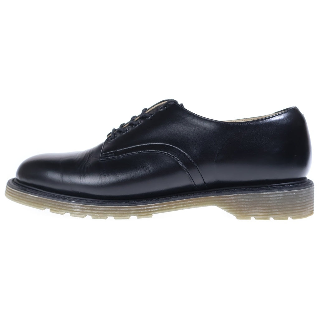 foot the coacher(フットザコーチャー) プレーントゥー レースアップ レザードレスシューズ ブラック 2034001