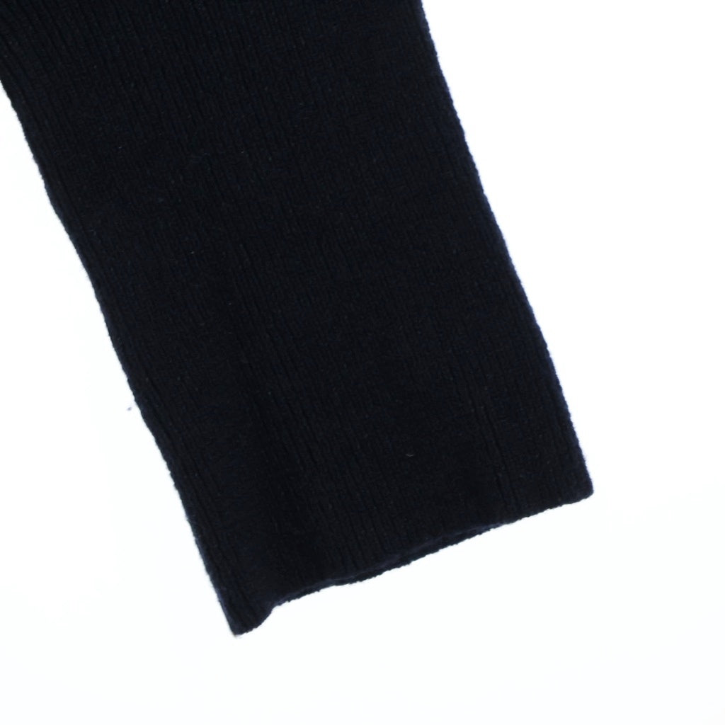 COMOLI(コモリ) 23SS ウール和紙 コモリニット クルーネックサマーニット ブラック X01-06007