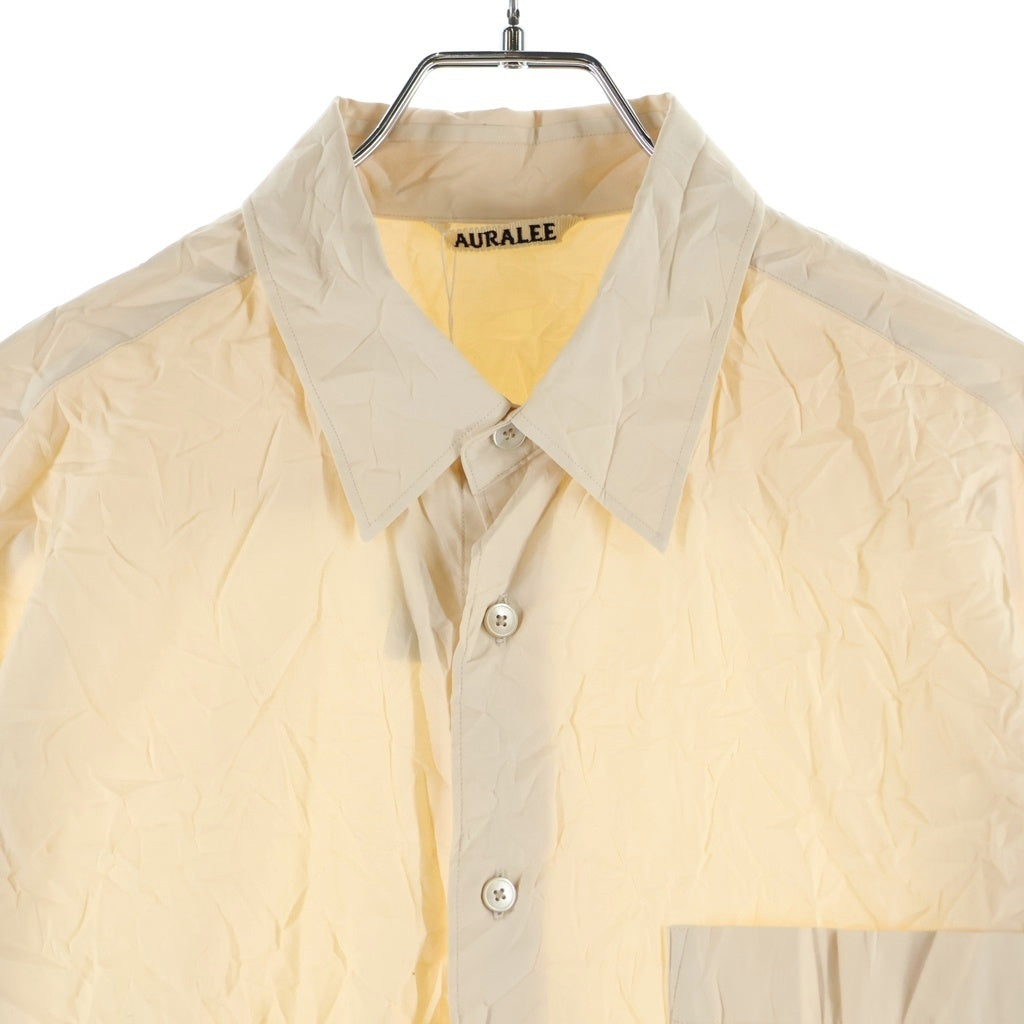 AURALEE(オーラリー) 24SS WRINKLED WASHED FINX TWILL SHIRT リンク