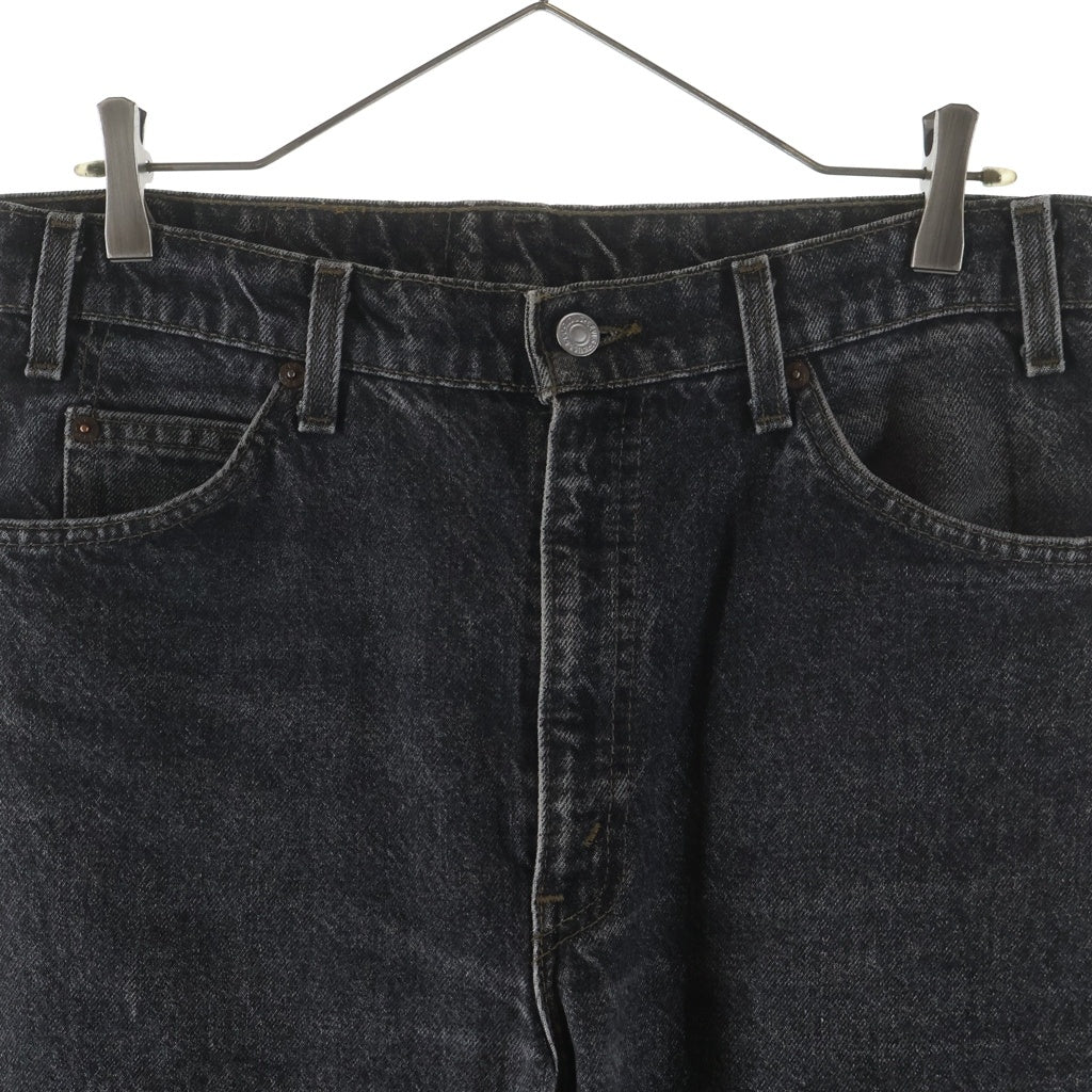 Levi's(リーバイス) 90S VINTAGE 505 ヴィンテージ USA製 ボタン裏522 先染め ジップフライ デニムパンツ ブラック 40505-0259