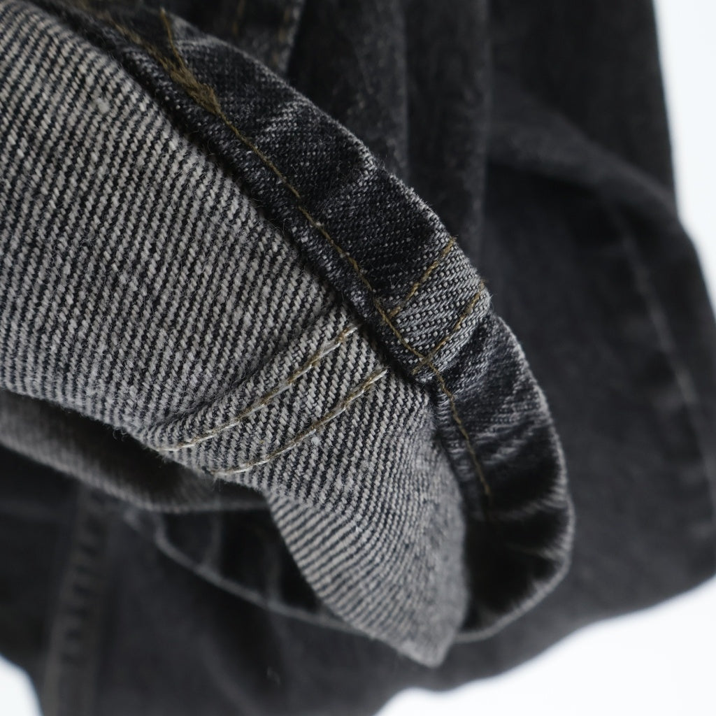 Levi's(リーバイス) 90S VINTAGE 505 ヴィンテージ USA製 ボタン裏522 先染め ジップフライ デニムパンツ ブラック 40505-0259