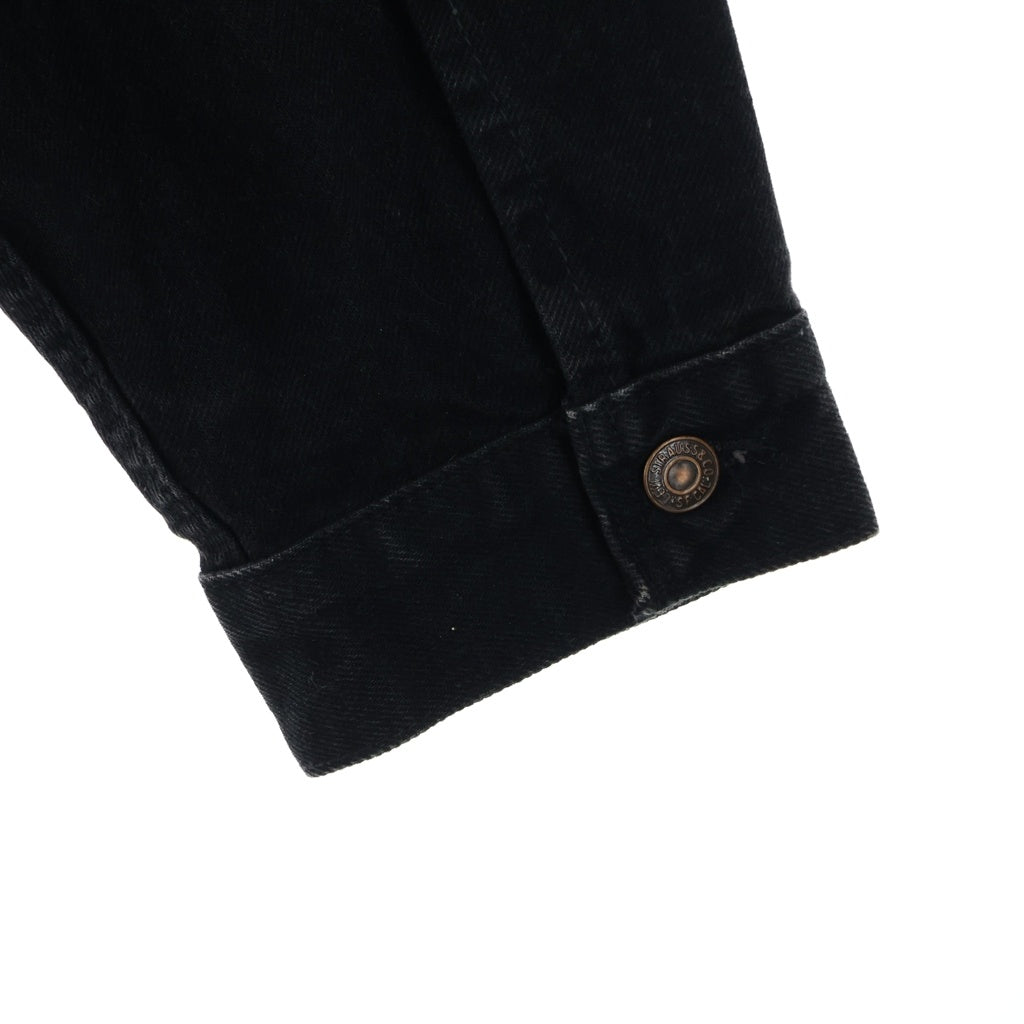 Levi's(リーバイス) 90S VINTAGE 70507 ヴィンテージ USA製 ボタン裏715 後染め デニムジャケット ブラック 70507-4159