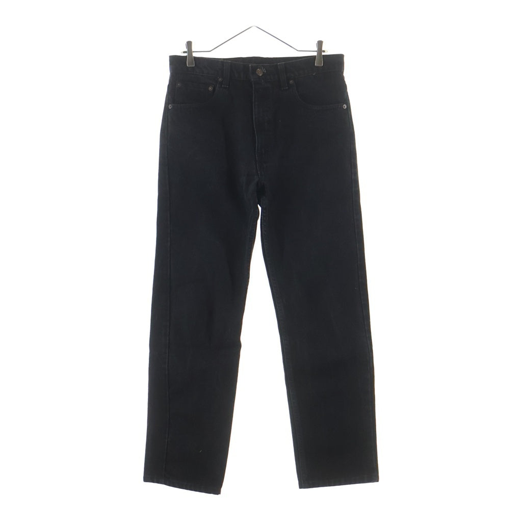 Levi's(リーバイス) 90S VINTAGE 505 ヴィンテージ USA製 ボタン裏532 後染め ジップフライ デニムパンツ ブラック 505-0260