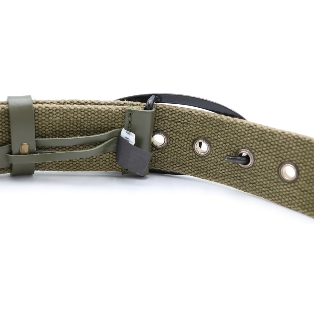 DIESEL(ディーゼル) B-1DR TAPE COTTON BELT テープコットン ロゴバックルベルト カーキ X10022P6708