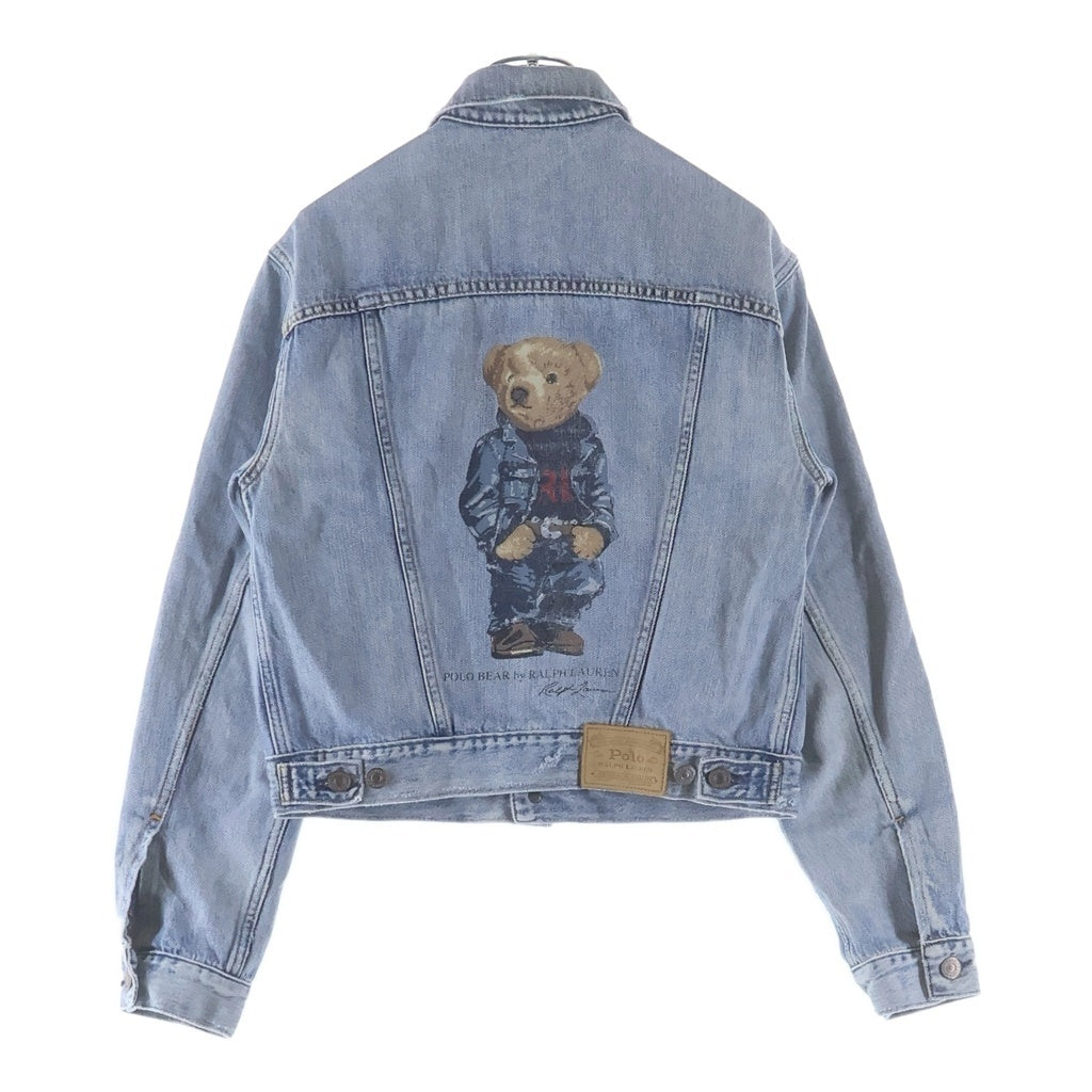 POLO RALPH LAUREN(ポロラルフローレン) POLO BEAR DENIM JACKET ポロベアー デニムジャケット レディース インディゴ