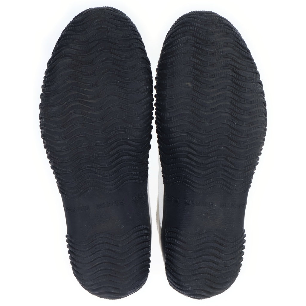Y's(ワイズ) COTTON CANVAS LOW-TOP SNEAKERS コットンキャンバス ローカットスニーカー ホワイト/ブラック YA-E10-007