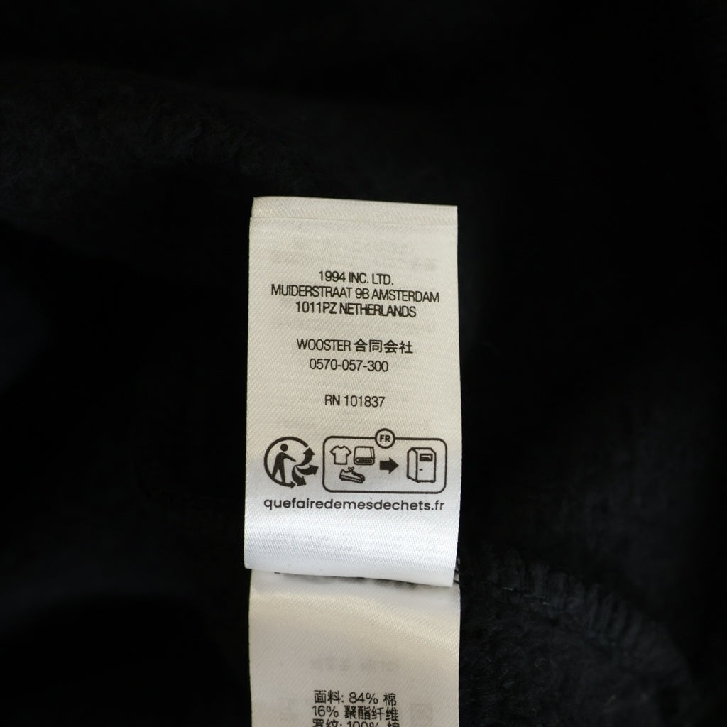 SUPREME(シュプリーム) 25AW ×ANTIHERO Hooded Sweatshirt アンタイヒーロー 両面プリント プルオーバースウェットパーカー フーディー ブラック