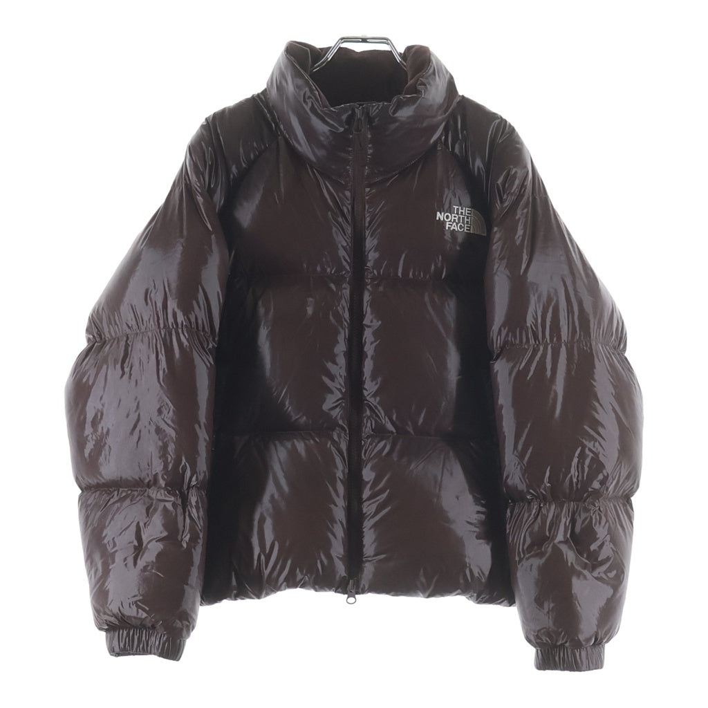 THE NORTH FACE(ザノースフェイス) WMS NEO PUFFY EX RDS DOWN JACKET ネオ パフィー ナイロン ジップアップ ダウンジャケット レディース ブラウン NJDQ89K