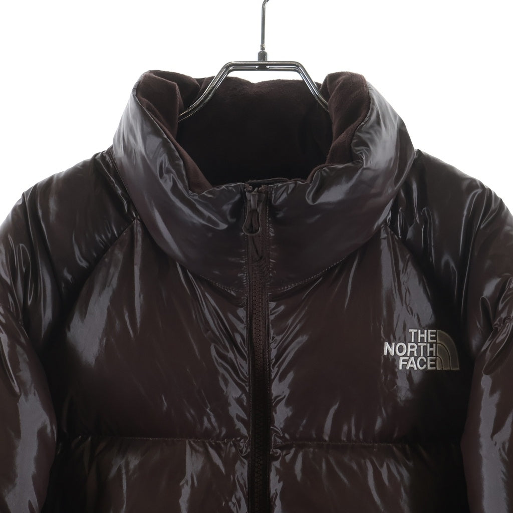 THE NORTH FACE(ザノースフェイス) WMS NEO PUFFY EX RDS DOWN JACKET ネオ パフィー ナイロン ジップアップ ダウンジャケット レディース ブラウン NJDQ89K