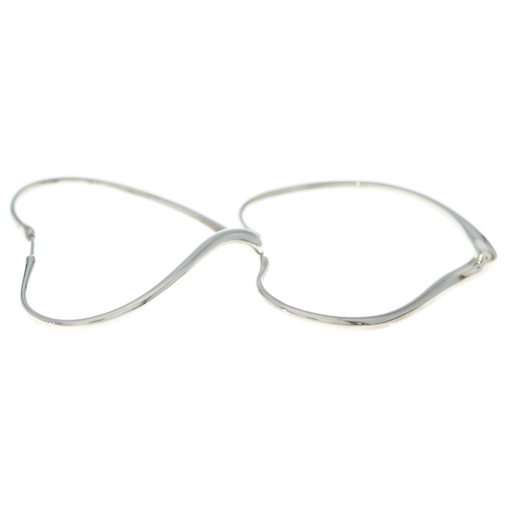 TIFFANY & Co.(ティファニー) Open Heart Hoop オープンハート フープ ピアス シルバー 60020129 レディース