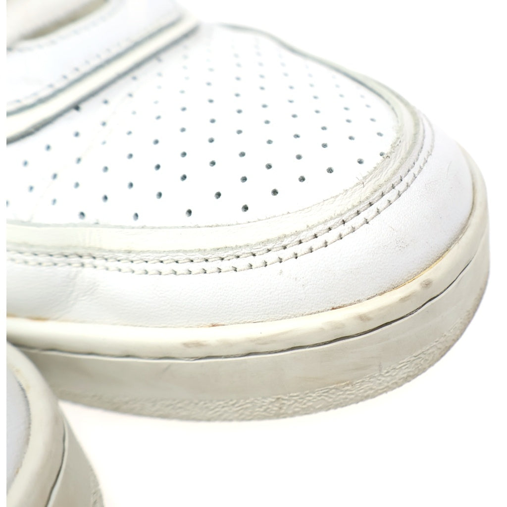 CELINE(セリーヌ) Z TRAINER CT-01 HIGH TOP SNEAKERS ゼットトレーナー レザー ハイカットスニーカー ホワイト MU1201