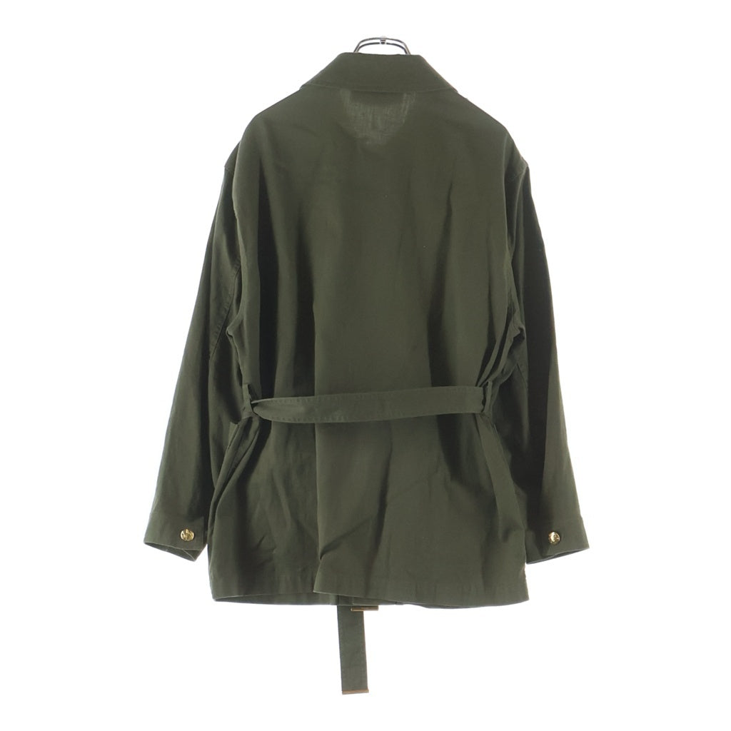 CELINE フィービー期 ジャケット カーキ CELINE（セリーヌ）ノーカラージャケット カーキ サイズ:38(S位