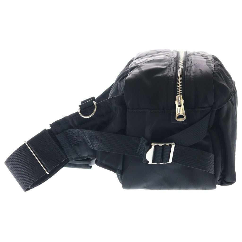 PORTER(ポーター) 24AW ×PALACE WAIST BAG パレス 総柄 ウエストボディバッグ ブラック 386-27850