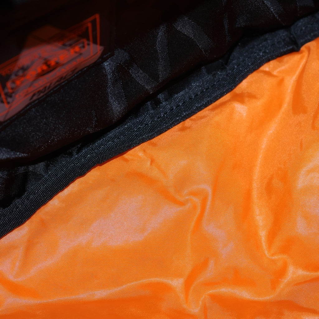PORTER(ポーター) 24AW ×PALACE WAIST BAG パレス 総柄 ウエストボディバッグ ブラック 386-27850