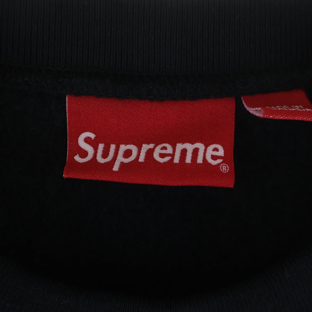 SUPREME(シュプリーム) 22AW Box Logo Crewneck Sweatshirt ボックスロゴ クルーネックスウェットトレーナー ブラック
