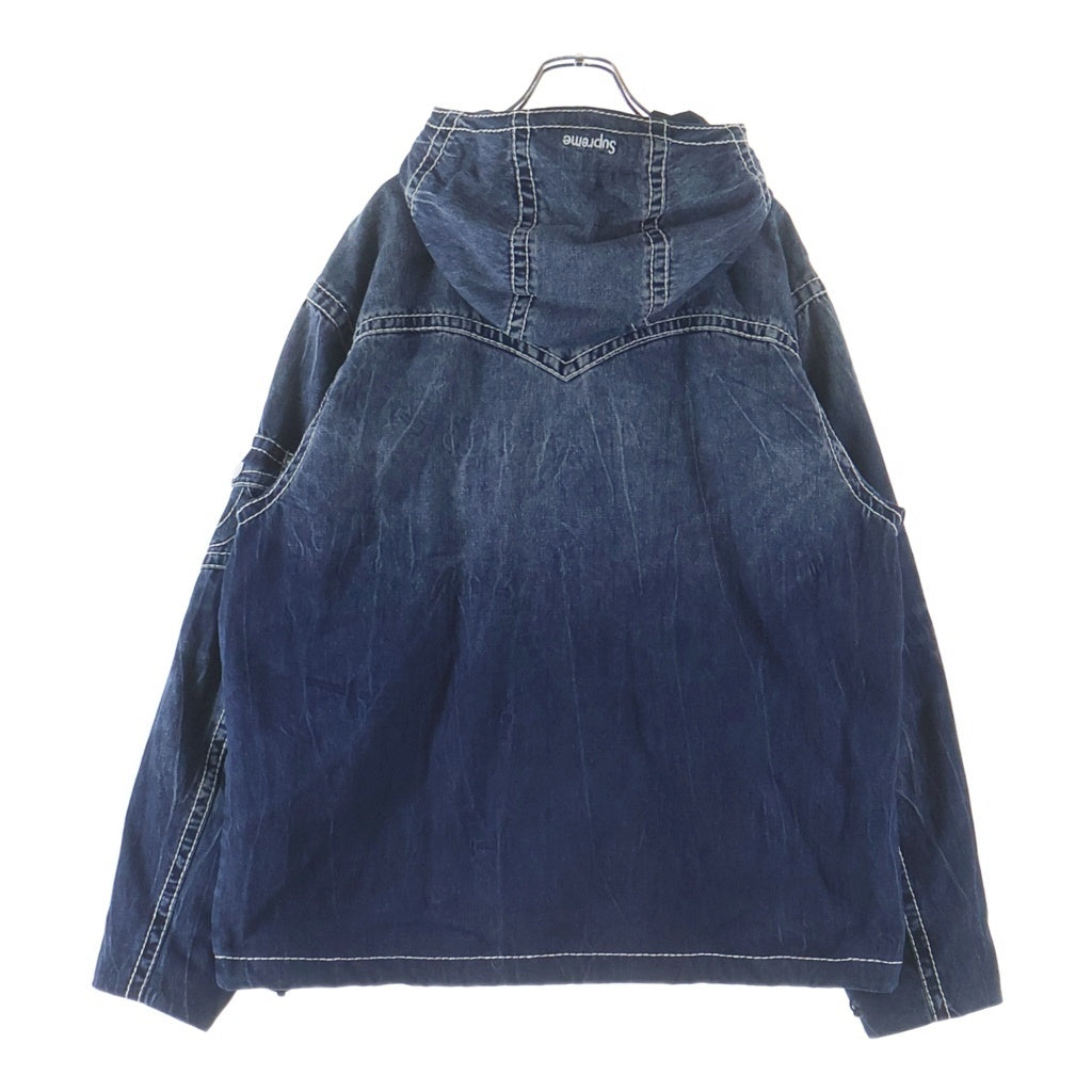 SUPREME(シュプリーム) 22AW ×True Religion GORE-TEX Shell Jacket トゥルー レリジョン ゴアテックス フーデッド デニムシェルジャケット インディゴ