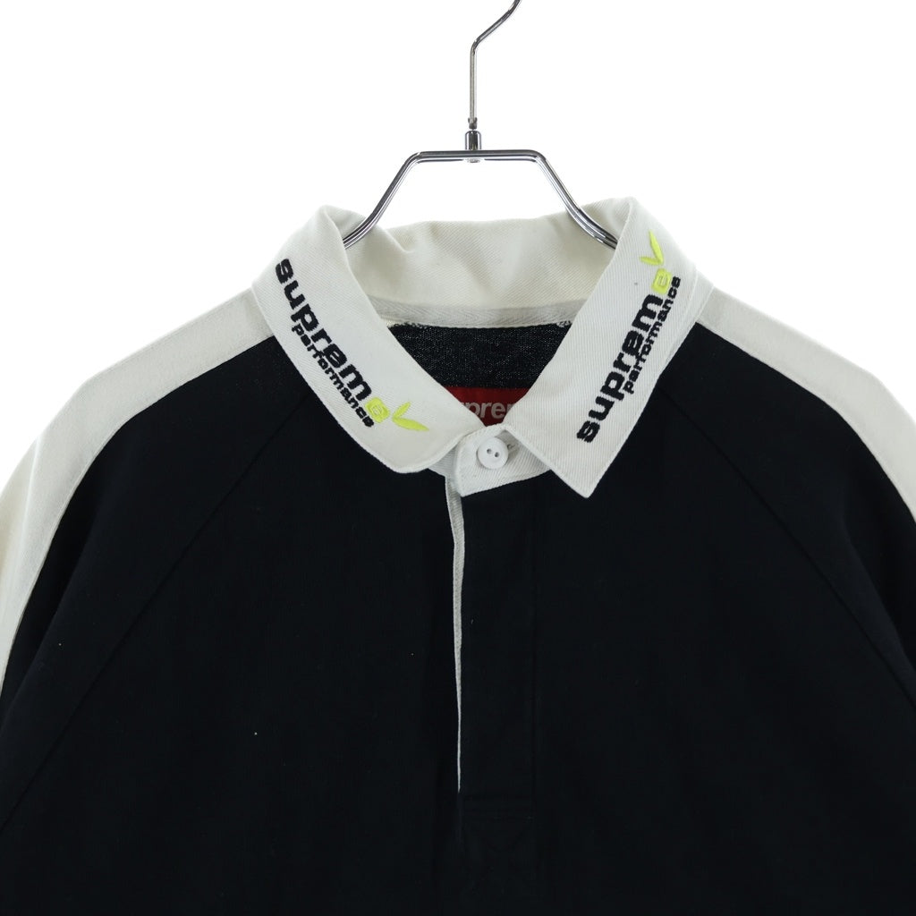 Supreme S/S Rugby Black M ラガーシャツ Supreme S/S Rugby Black Men's - SS24 - US