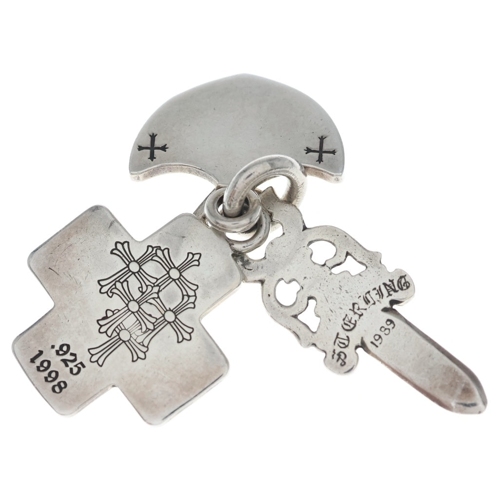 CHROME HEARTS(クロムハーツ) 3TRINKETS 3トリンケッツ ペンダントトップ シルバー BCA202