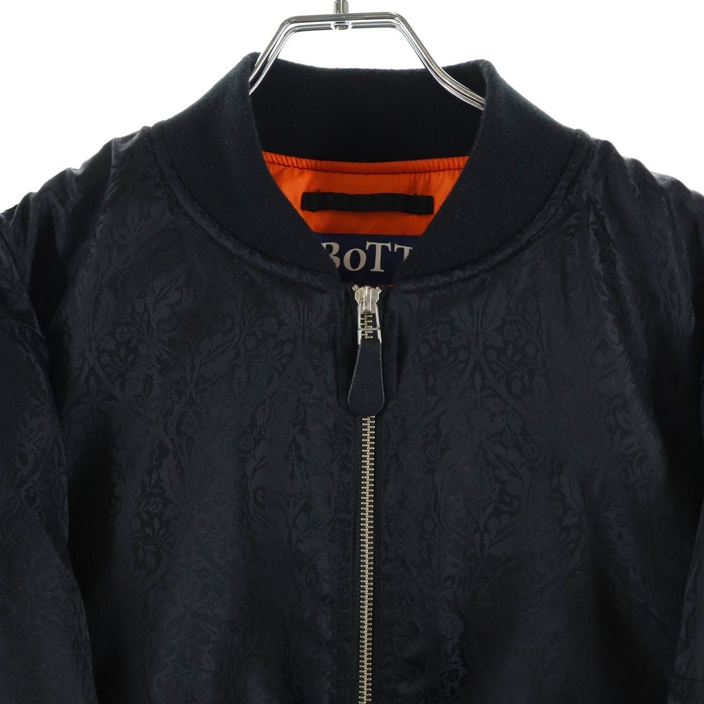 BoTT(ボット) JACQUARD MA-1 JACKET ジャガード ナイロンボンバー