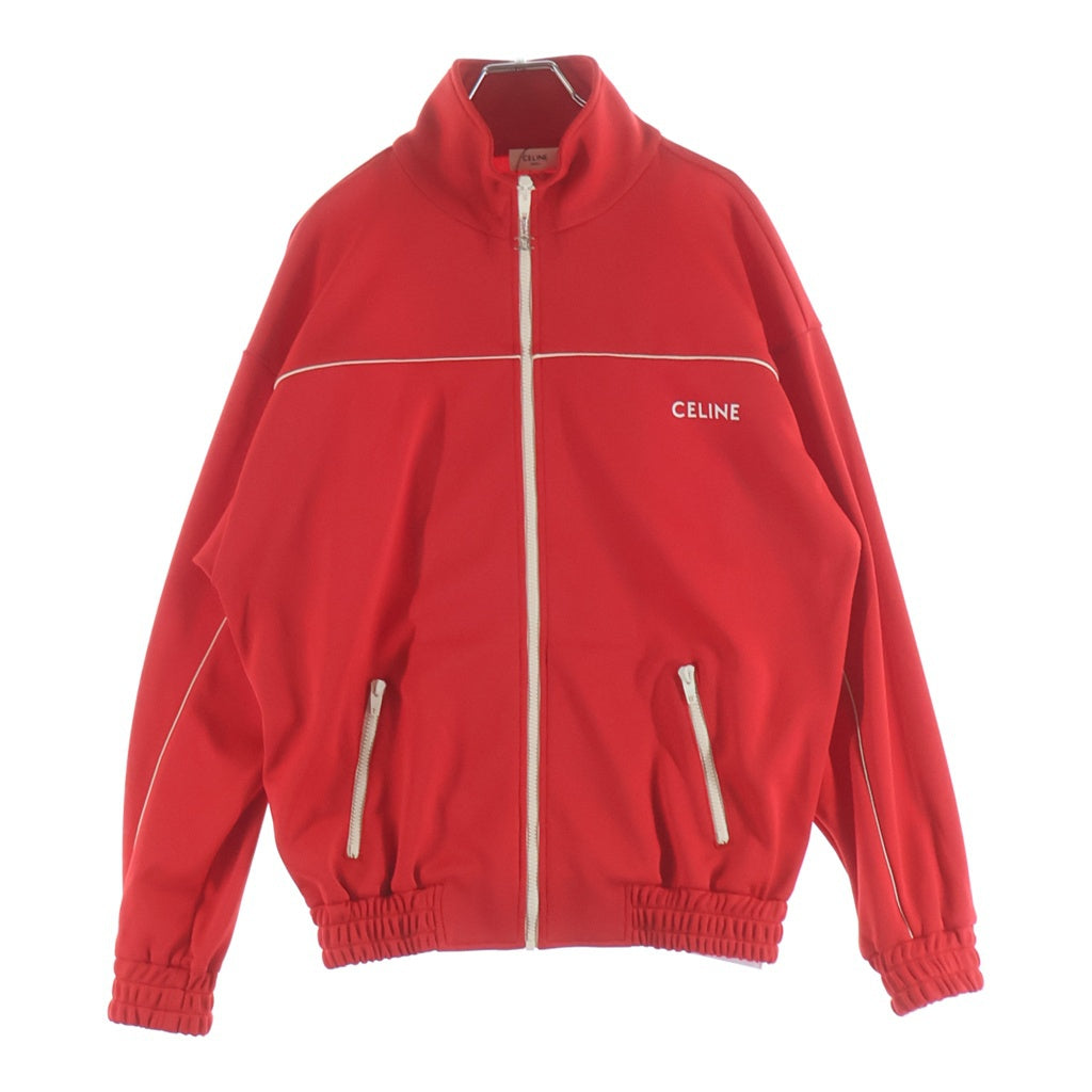 CELINE(セリーヌ) 22SS フロントロゴ ジップアップトラックジャケット レッド 2Y654121O