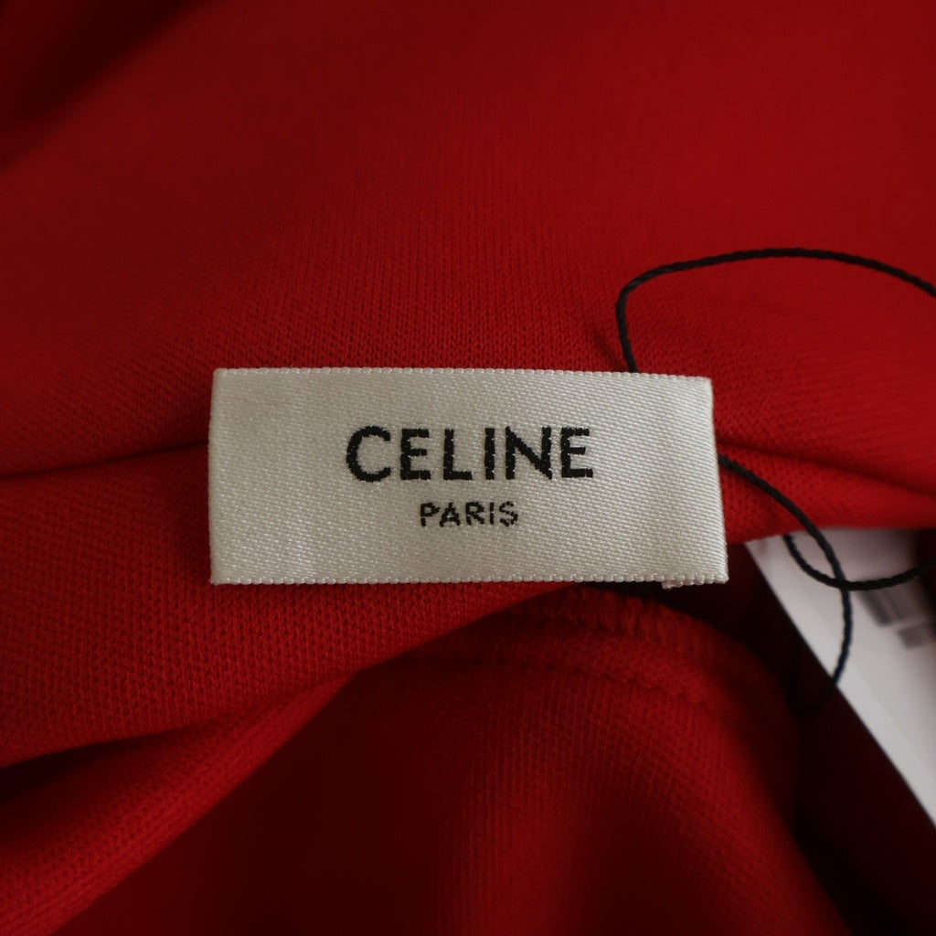 CELINE(セリーヌ) 22SS フロントロゴ ジップアップトラックジャケット レッド 2Y654121O