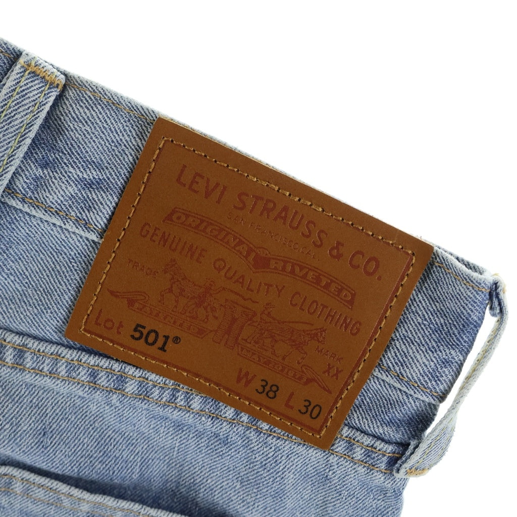 Levi's(リーバイス) BEAMS別注 501 ボタンフライ ストレートデニムパンツ インディゴ PC9-00501-3600