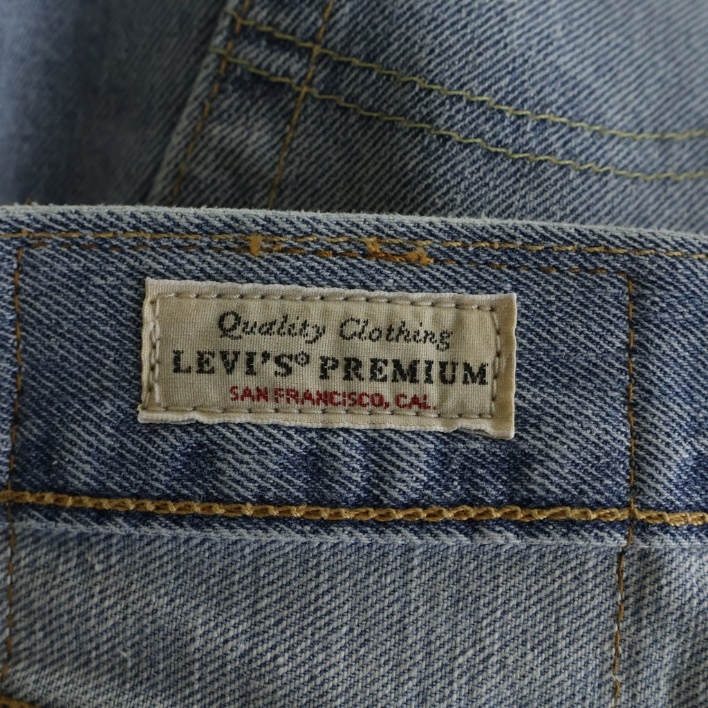 Levi's(リーバイス) BEAMS別注 501 ボタンフライ ストレートデニムパンツ インディゴ PC9-00501-3600