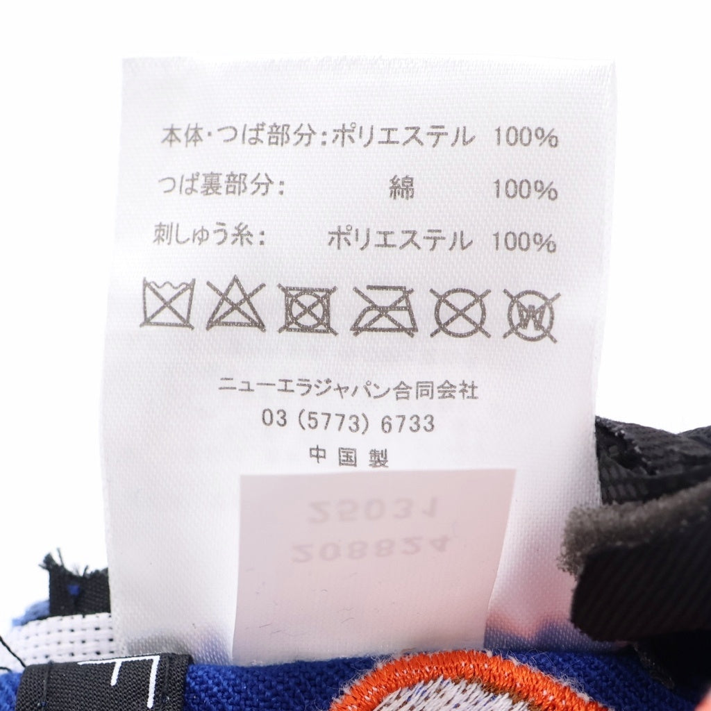 SAINT MICHAEL(セントマイケル) 25SS ×NEW ERA NE_CAP ニューエラ シカゴカブス コットンベースボールキャップ 帽子 ブルー SM-HR8-GIFT-C47