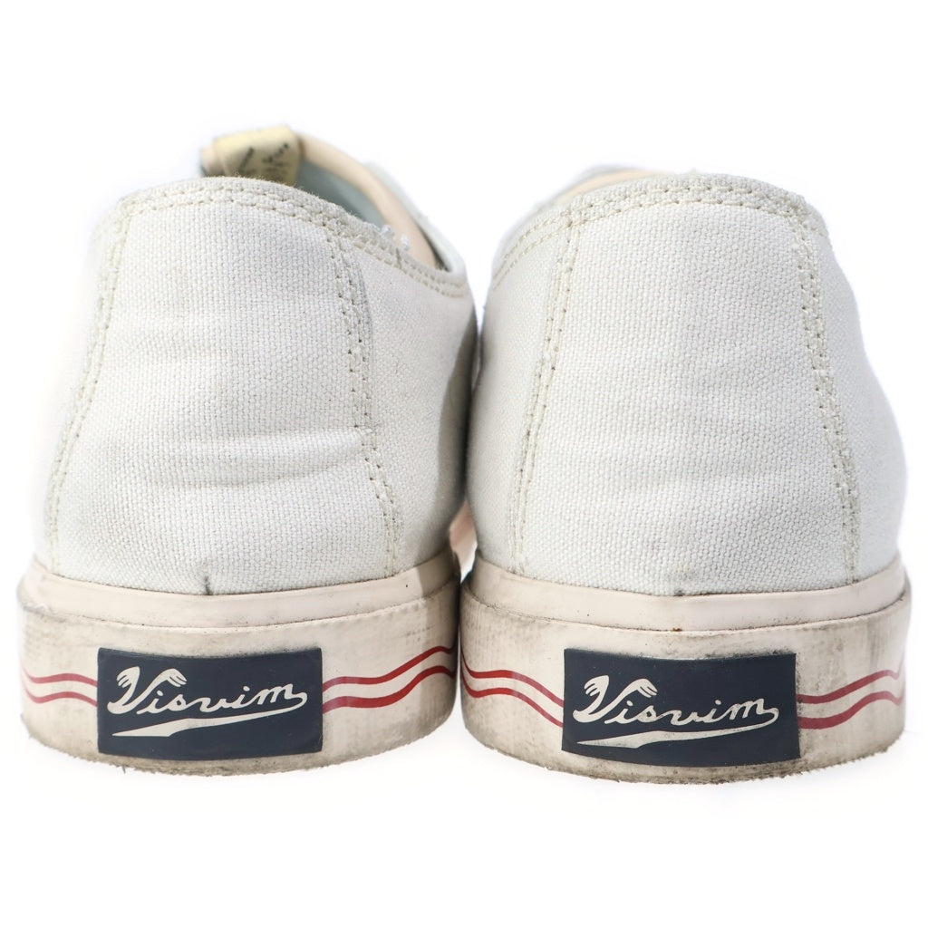 VISVIM(ヴィスヴィム) SEEGER LO SNEAKER シーガー キャンバス ローカットスニーカー ホワイト