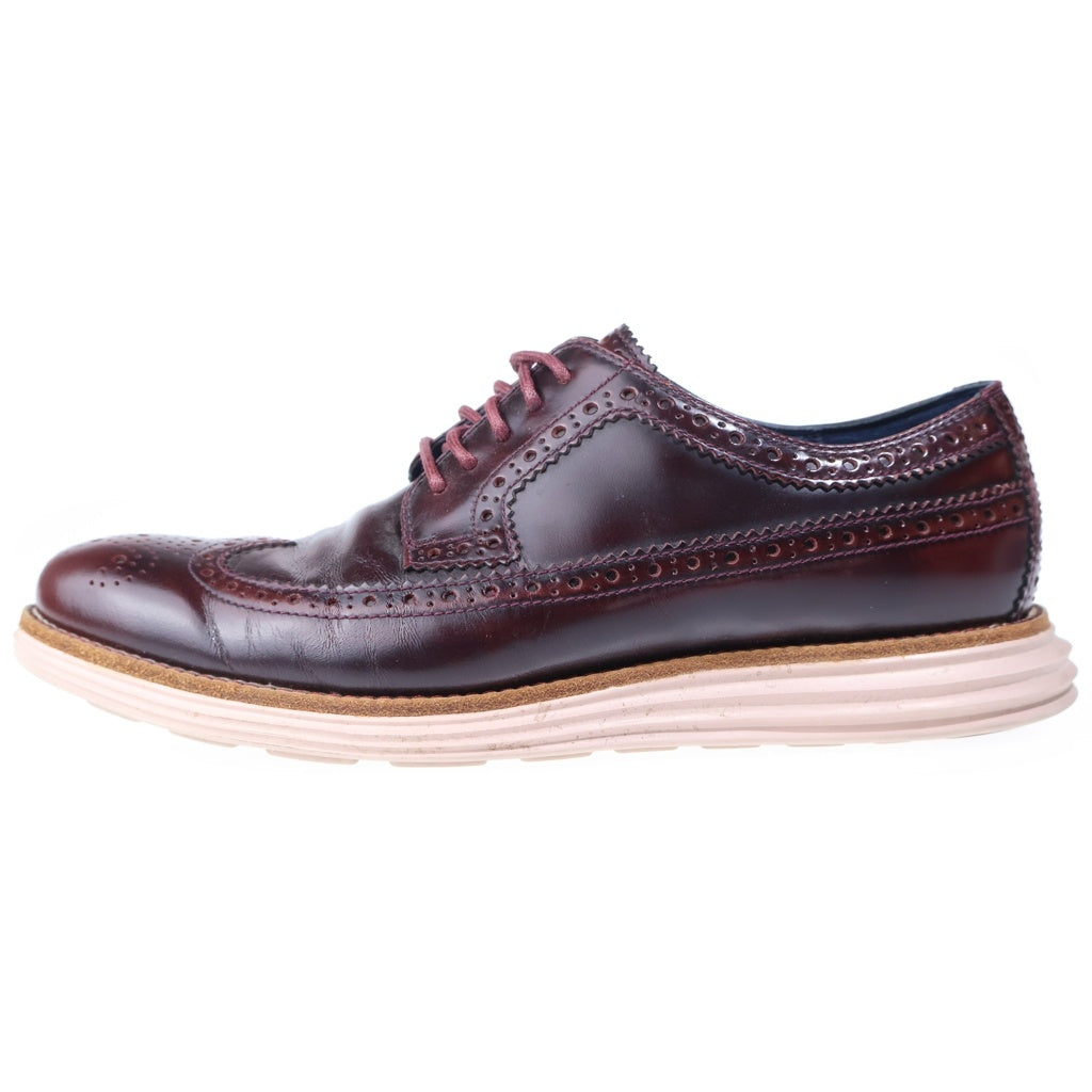 COLE HAAN(コール ハーン) LUNARGRAND WING TIP ルナグランド ウィングチップ レザーシューズ バーガンディー C11716