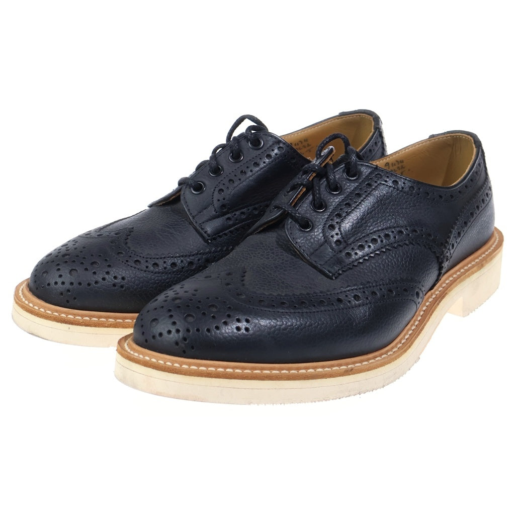 Tricker's(トリッカーズ) ×SOPHNET. ソフネット ウィングチップ レザーシューズ ブラック