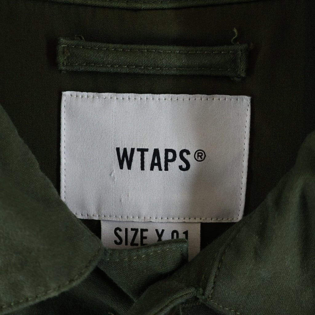 WTAPS(ダブルタップス) 17AW BUDS. LONG JACKET バッズ ロング ミリタリージャケット カーキ 172WVDT-JKM02