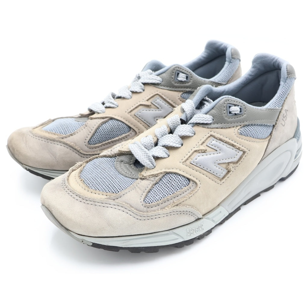 New Balance(ニューバランス) M990WT2 ×WTAPS ダブルタップス スウェード ローカットスニーカー グレー US8/26cm