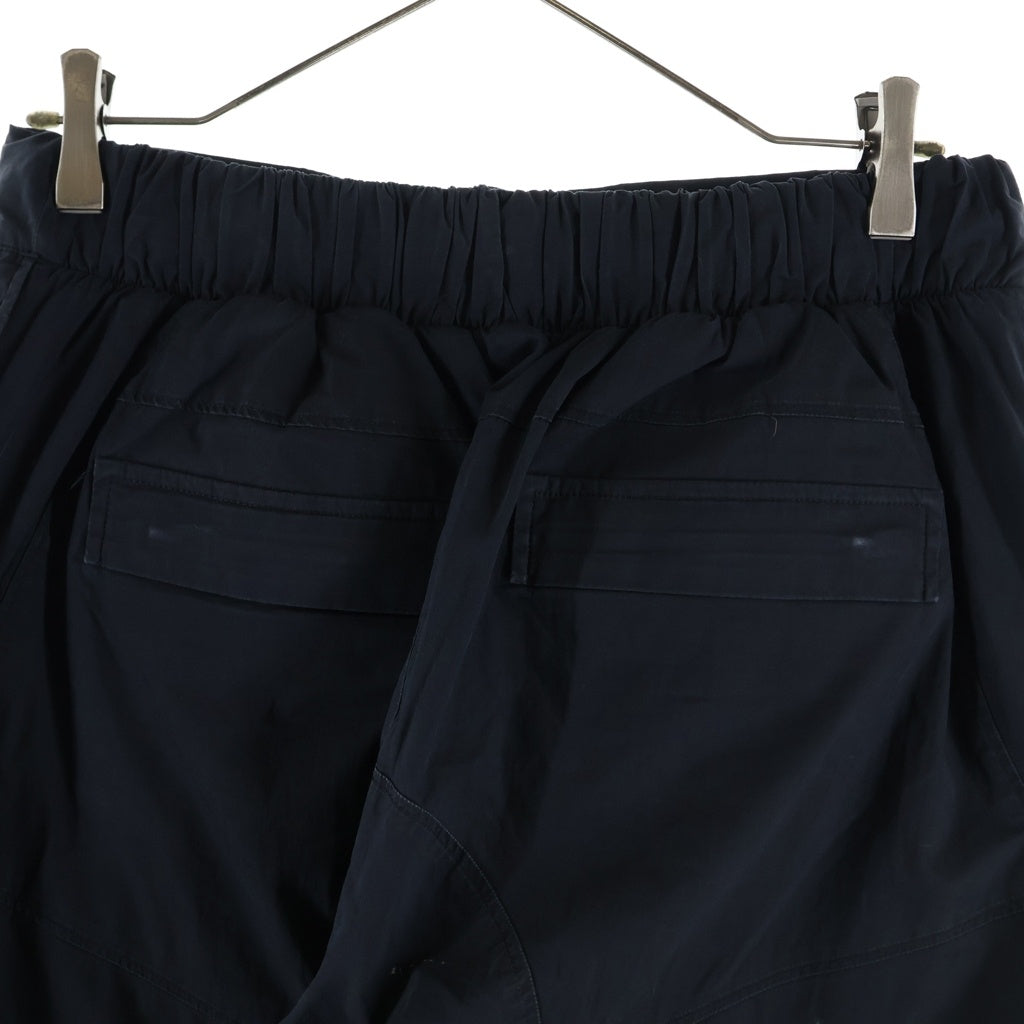 BOTTEGA VENETA(ボッテガヴェネタ) 19AW ジップポケット 裾ドローコード パンツ ブラック 578195 VF1H0