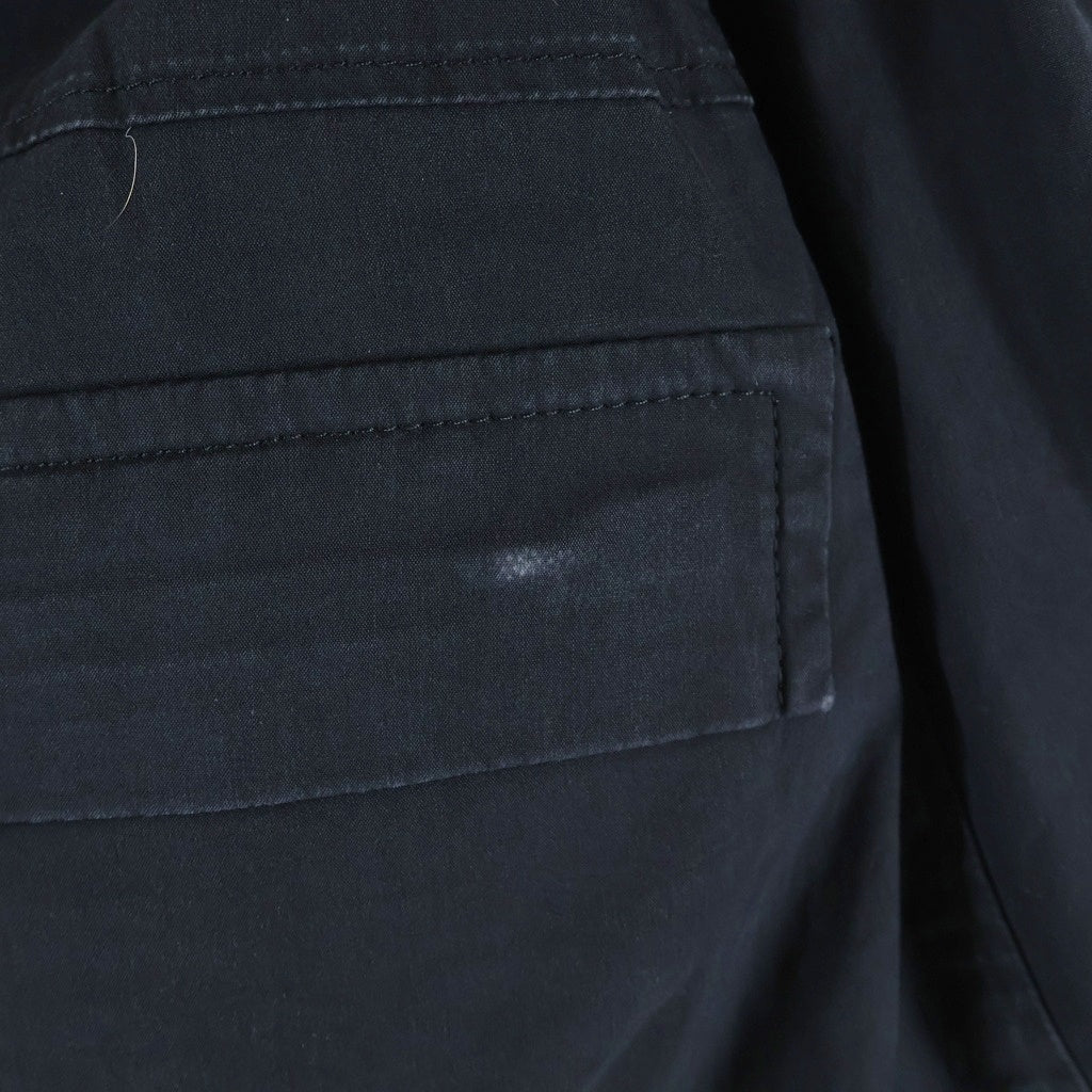 BOTTEGA VENETA(ボッテガヴェネタ) 19AW ジップポケット 裾ドローコード パンツ ブラック 578195 VF1H0