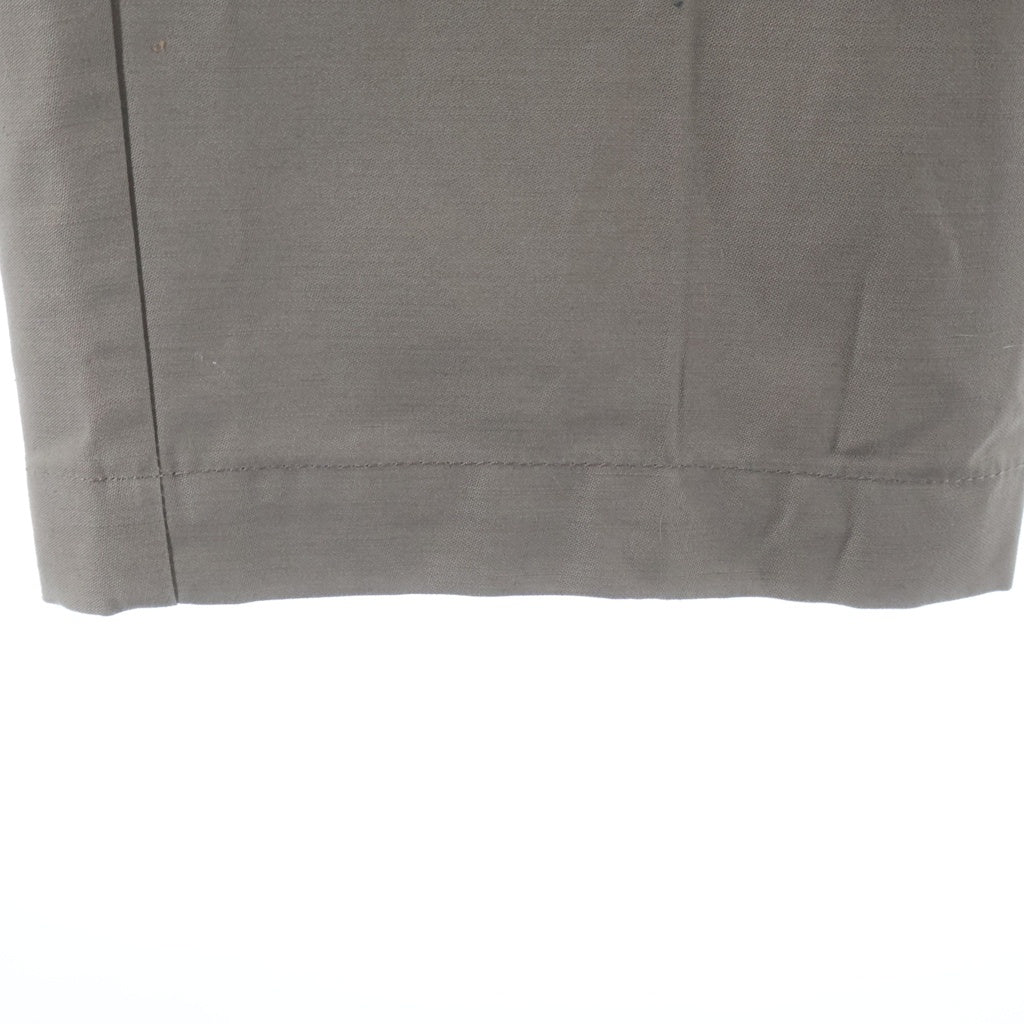 Sacai(サカイ) 25SS ×WTAPS Cotton Back Satin Pants 02 ダブルタップス コットンバック サテンパンツ ベルテッドカーゴパンツ ベージュ 25-03696M