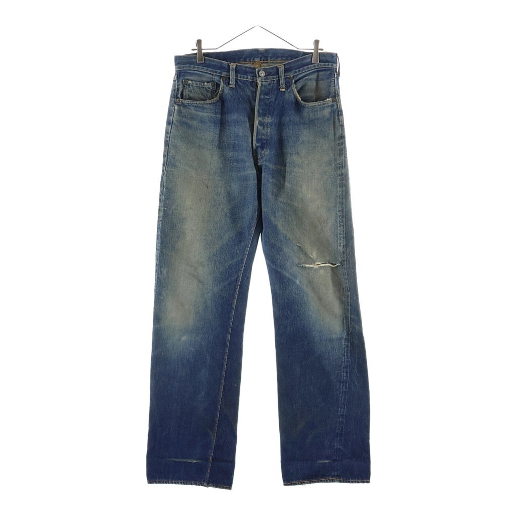 Levi's(リーバイス) 50S VINTAGE 501XX 53モデル ボタン裏ツメ刻印 両面タブ 均等V オフセットループ フラット隠しリベット 通常R ヴィンテージ ボタンフライデニムパンツ